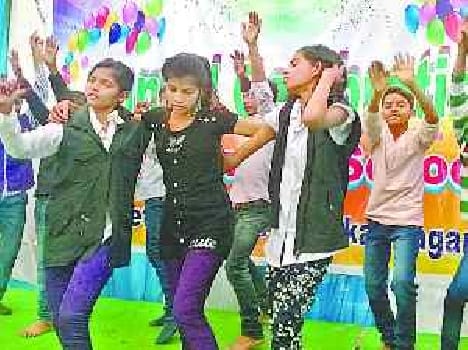 Children rocked at the Annual program